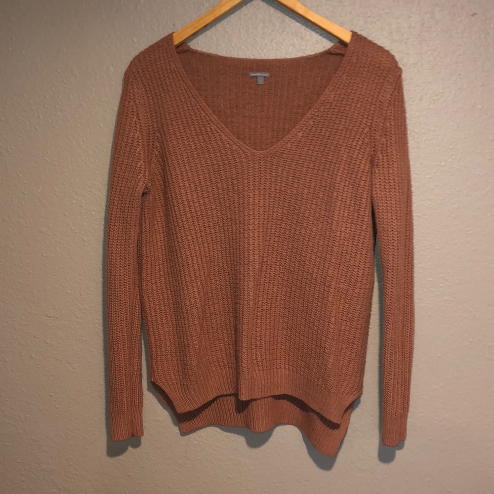 Brown sweater